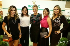 Daniele Cordeiro, Viviane Almada, Talyzie Mihaliuc, Grazi Nogueira e Talynie Mihaliuc