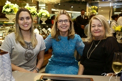 Luana Pereira, Gorete Arruda e Lúcia Pereira