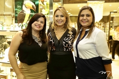 Nayana Branco, Talynie Mihaliuc e Margarete Dias