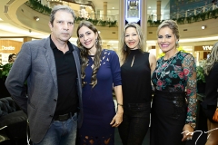 Paulo Mendonça, Edina Câmara, Carmen Rangel e Talyzie Mihaliuc