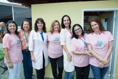 Isabel Chagas, Metilde Ferreira, Elaine Araújo, Eliana Queiroz, Regina Moreno, Liduína Gadelha e Liana Almeida