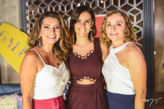 Márcia Travessoni, Deborah Bandeira e Inês Almeida