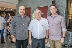 Eduardo Dias, Philomeno Morais e Nestor Santiago