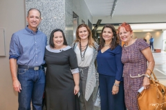 Regis Medeiros, Norma Zelia, Ivana Bezerra, Celina Castro Alves e Fatima Duarte