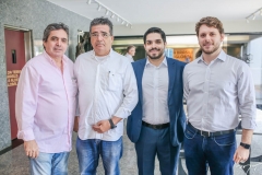 Totonho Laprovitera, Osterne Feitosa,Fernando Laprovitera e Victor Perlingeiro