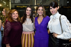 Jacqueline e Vivian Simões, Ana Carolina Fontenele e Flávia Laprovitera