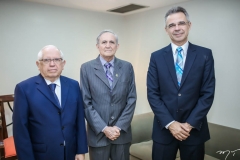 Auricélio Pontes, Gomes de Moura e Heráclito Vieira