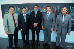 Cícero Quezado, Bruno Câmara, Leonardo Carvalho, Valdetário Monteiro e José Maria Rios