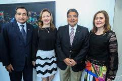 Jardson Cruz, Karine Monteiro, Leandro Vasques e Francilene Gomes