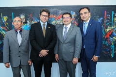 José Maria Rios, Leonardo Carvalho, Valdetário Monteiro e Reginaldo Vilar