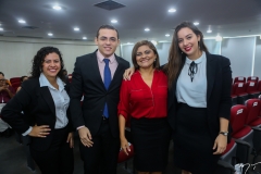 Nayara Almeida, Paulo William, Florinda Almeida e Juliane Crispino
