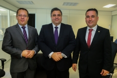 Robson Freitas, Fábio Timbó e Rafael Pessoa