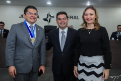 Valdetário Monteiro, Bruno Câmara e Karine Monteiro
