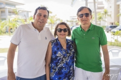 João Mendonça, Verônica e Hélio Perdigão