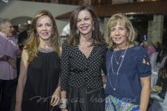 Caricia Ponte, Gláucia Andrade e Viviane Oliveira