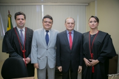 Cássio Pacheco, Reginaldo Castelo Branco, Abelardo Benevides Moraes e Kamile Castro