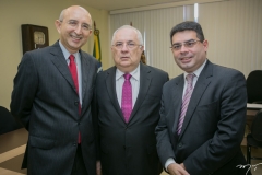 Luís Praxedes, Philomeno Moraes e Bruno Carrá