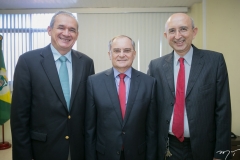 Washington Feitosa, Abelardo Benevides e Luís Praxedes