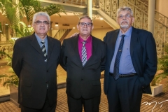 Marcos Silva, Francisco Albino e Carlos Ribeiro