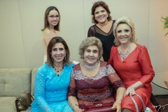 Natasha e Gisela Dias Branco, Regina Ximenes, Consuelo Dias Branco e Graça da Escóssia