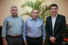 Severino Junior, Francisco Estônio e Felipe Moura