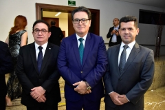 Manoel Linhares, Vinicius Lummertz e Erick Vasconcelos