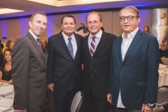 Philippe Godefroit, Dionísio Barses, Silvino Cabral e Arialdo Pinho