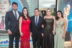 Pedro Garcia, Gabriela Bastos, Gerardo Bastos Filho, Daniela e Isabella Bastos