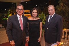 Beto Studart, Ana Studart e Tasso Jereissati