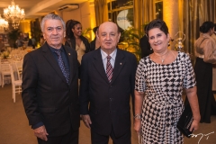 Clóvis Bezerra, Renato Bonfim e Marta Bonfim