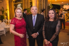 Gorete Pereira, Júlio Santiago e Rosely Alencar