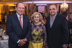 Rafael Leal, Socorro França e Fernando Cirino