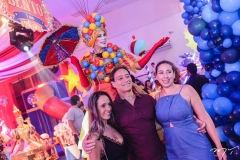 Alessandra, Sérgio e Beatriz Bezerra
