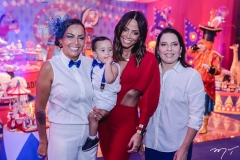 Gil Santos, Bento, Fernanda Sena e Denise Bezerra