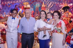 Gil Santos, Humberto, Denise, Bento e Norma Bezerra