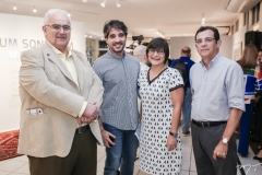 Roberto Menescal, Rodrigo Porto, Camila Girão e Jackson Savio