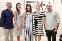 Wilton Martins, Manoela Barcelar,Adriana Helena,Lenise Rocha e Glauber Filho