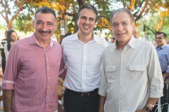Artur Bruno, Camilo Santana e Everardo Telles