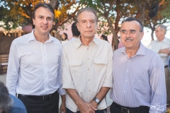 Camilo Santana, Everardo Telles e Antônio Roque de Albuquerque