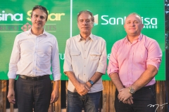 Camilo Santana, Everardo Telles e Valdemar Araújo