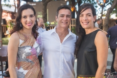 Patrícia Telles, Paulo Bittencourt e Heloísa Telles