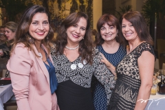 Márcia Travessoni, Martinha Assunção, Christiane Leitão e Suzane Farias