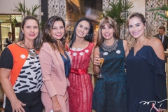 Sylvia Tigre, Márcia Travessoni, Neuza Rocha, Rossana Bertani e Talyzie Mihaliuc