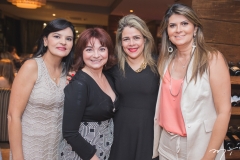 Cirlangela Maurício, Christiane Leite, Flávia Castelo e Michelinne Pinheiro