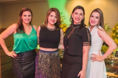 Marília Matos, Priscila Amaral, Camila Albuquerque e Renata Pinheiro