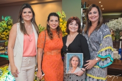 Michelinne Pinheiro, Márcia Travessoni, Christiane Leite e Fátima Santana