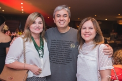 Tânia Albuquerque, Aroldo Rodrigues e Gina Machado