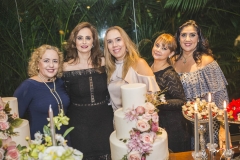 Fernanda Arruda, Cristiane Pessoa, Luciana Pearce, Ana Rachel Carvalho e Izabeli Leitão