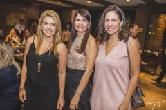 Letícia Studart, Lorena Pouchain e Ana Virgínia Martins