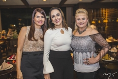 Lorena Pouchain, Denise Sanford e Excelsa Costa Lima